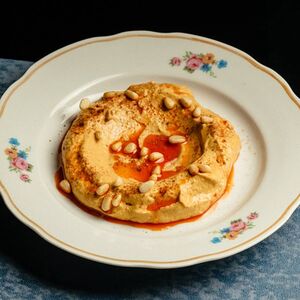 Дип из тыквы с кедровым орехом 