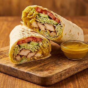 Шаурма Карри от лиса