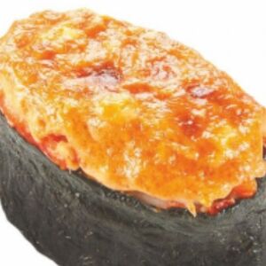 Запечённые суши с креветкой