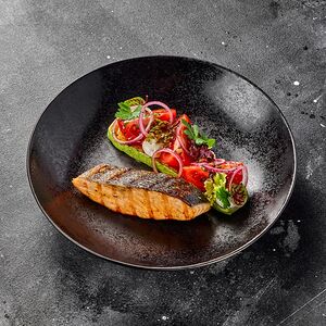 Филе лосося на гриле