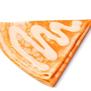 Блин со сгущённым молоком