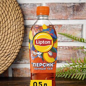 Холодный чай Lipton Персик 500 мл