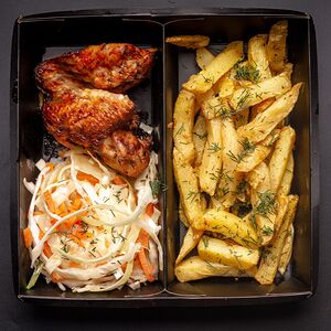 Ланч-Бокс с куриными крылышками