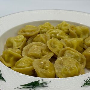 Пельмени с индейкой ручной лепки