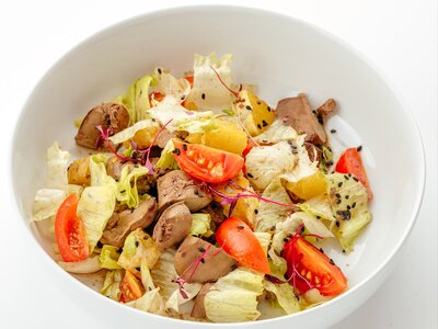 Салат с печенью Эдем