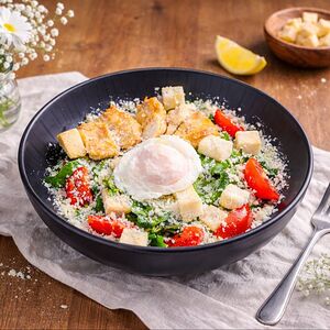 Темный Цезарь с курицей