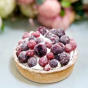 Тарталетка ягодная со смородиной