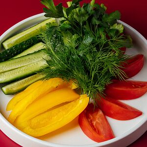 Овощи с грядки