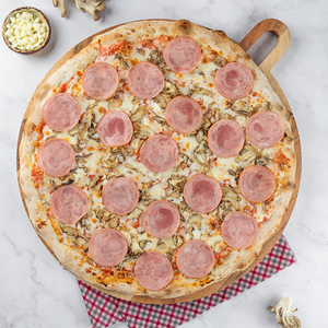 Ветчина и грибы