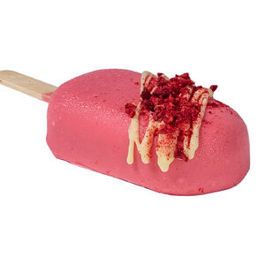 Пирожное эскимо ваниль-малина