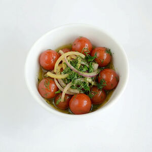 С бочковыми помидорами