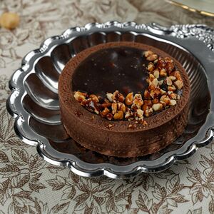 Тарталетка карамельно-ореховая