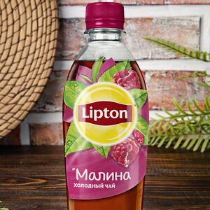 Холодный чай Lipton Малина ПЭТ 500 мл