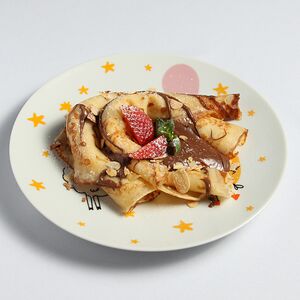 Сливочные блинчики с Нутеллой