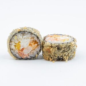 Сяке эби темпура