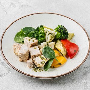 Томленая индейка в пряном маринаде