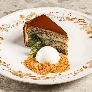 Маковый торт