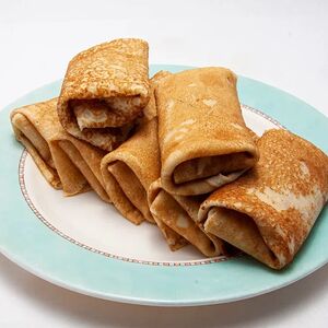 Блин с ветчиной и сыром 