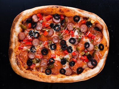 Мини-пицца острая