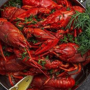 Фирменные раки варёные крупные