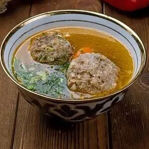 Долма-шурпа из баранины