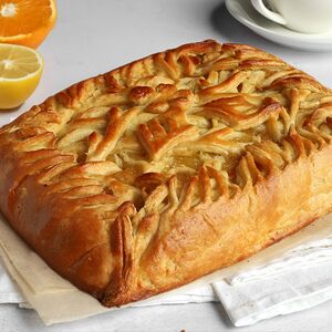 Пирог с лимоном и апельсином