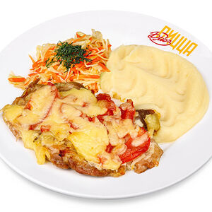 Отбивная по-французски