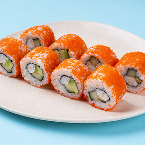 Ролл Калифорния с креветкой