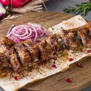 Шашлык из бараньих ребрышек