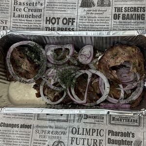 Язык с хреном