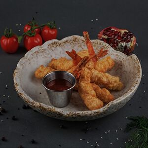 Креветки темпура