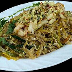 Морепродукты жареные Фо