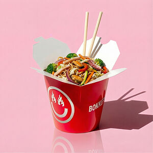 Вок морепродукты терияки