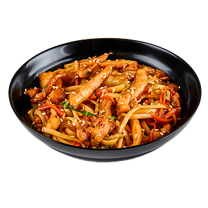 Вок Удон Терияки-Юдзу с курицей