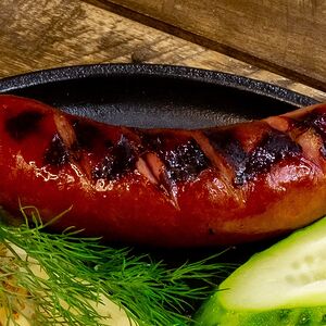 Запеченная колбаска