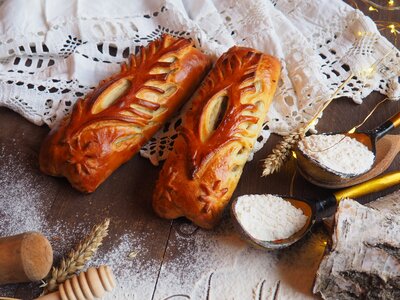 Мини-пирог с капустой