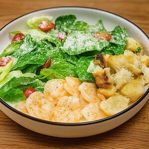 Салат Романо с креветками