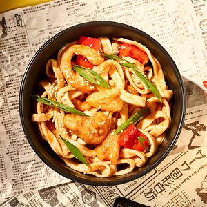 Вок Курица в кисло-сладком соусе