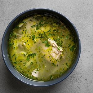 Домашняя лапша с курицей