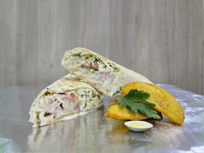 Шаурма Тропик с ананасами