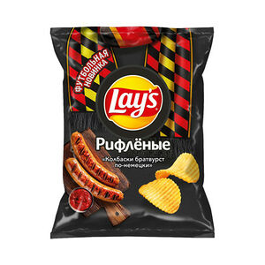 Чипсы Lays Колбаски братвурст по-немецки