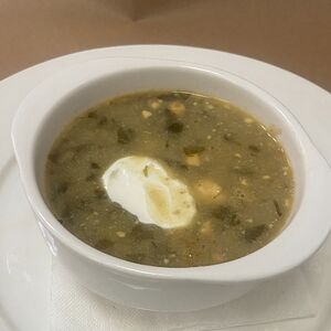 Щи зеленые с яйцом