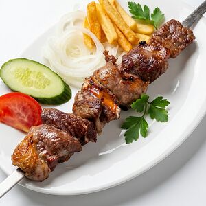 Шашлык кусковой из баранины