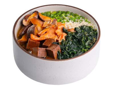 Мисо-суп с лососем