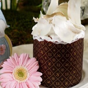 Кулич с ванильной начинкой