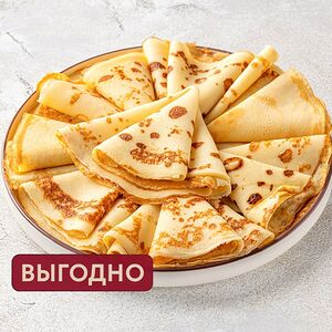 Стопка блинчиков домашних