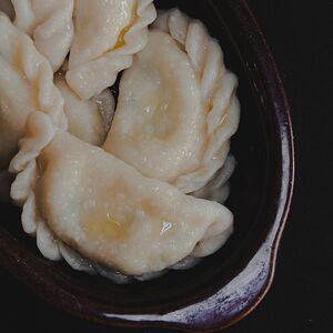 Вареники с квашеной капустой 