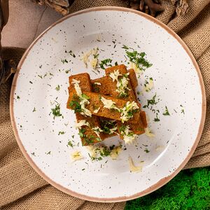 Гренки чесночные