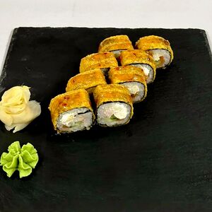 Тёплый ролл Эби темпура