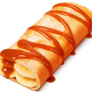 Блин банан и карамель